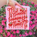 Sweet Summertime Cherries DTF Heat Transfer: Hat