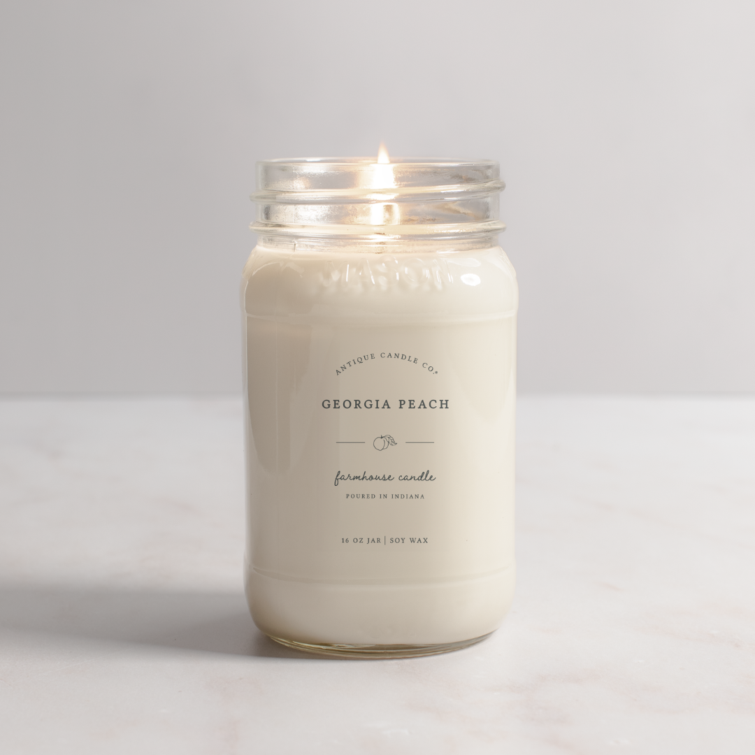 Georgia Peach - Soy Wax Candle: Case of 6