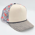 Cherry Seersucker Blank Hats