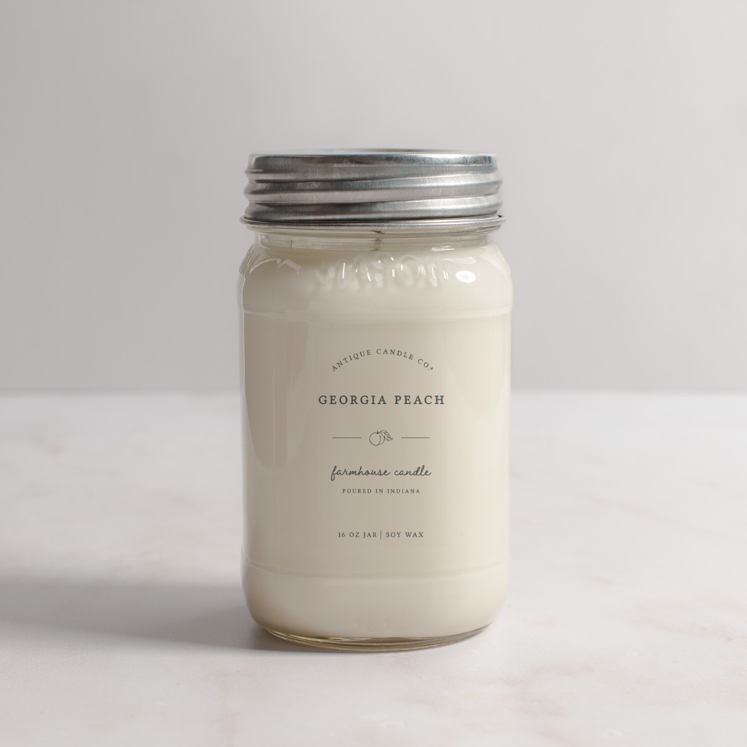 Georgia Peach - Soy Wax Candle: Case of 6