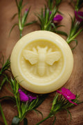 Solid Beeswax Lotion Bar – Eco-Friendly - Includes Tin: Honeysuckle