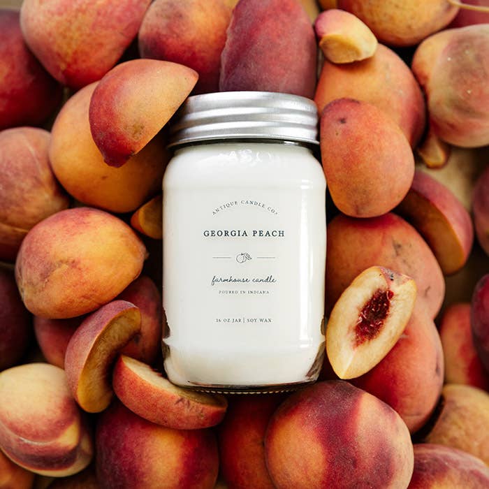 Georgia Peach - Soy Wax Candle: Case of 6