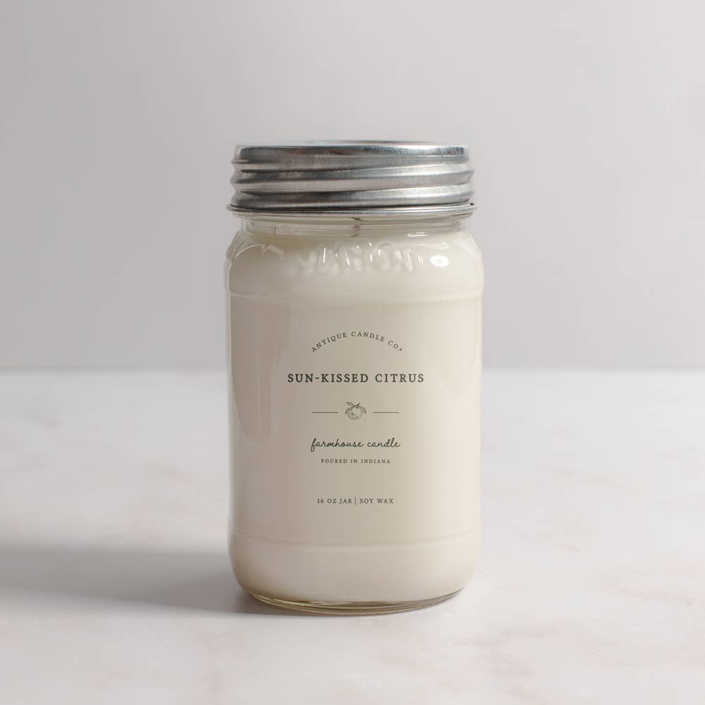 Sun-Kissed Citrus - Soy Wax Candle