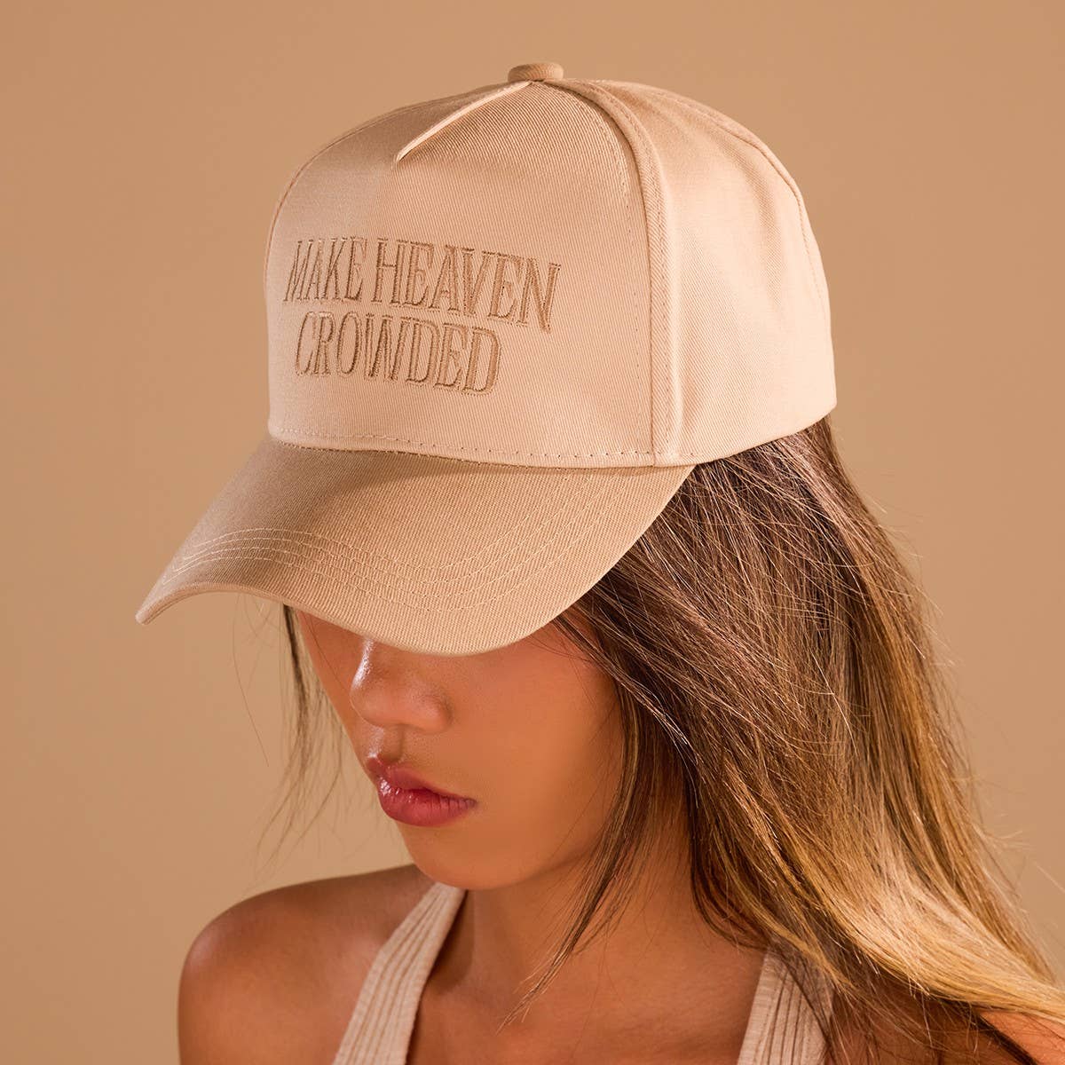 MAKE HEAVEN CROWDED BASEBALL CAP