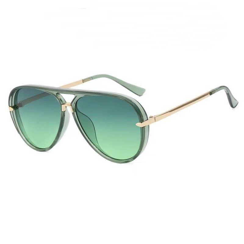 OVERSIZED RETRO FRAME SUNGLASSES