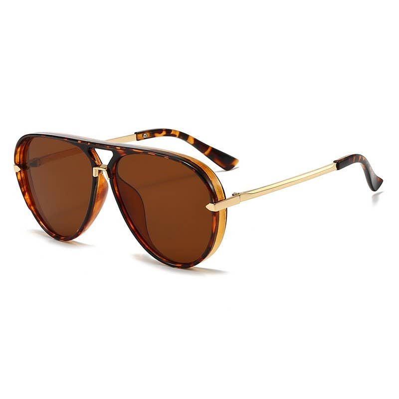 OVERSIZED RETRO FRAME SUNGLASSES