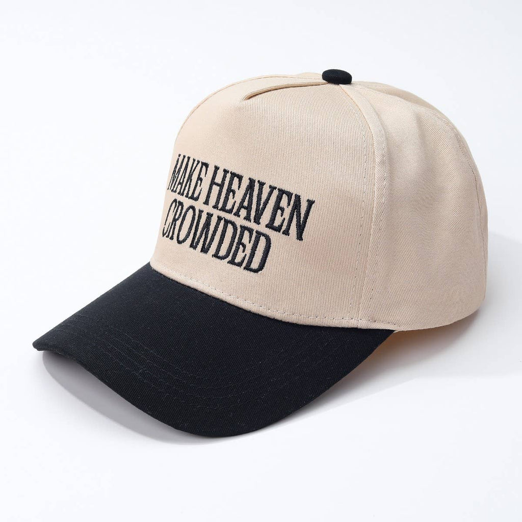MAKE HEAVEN CROWDED BASEBALL CAP