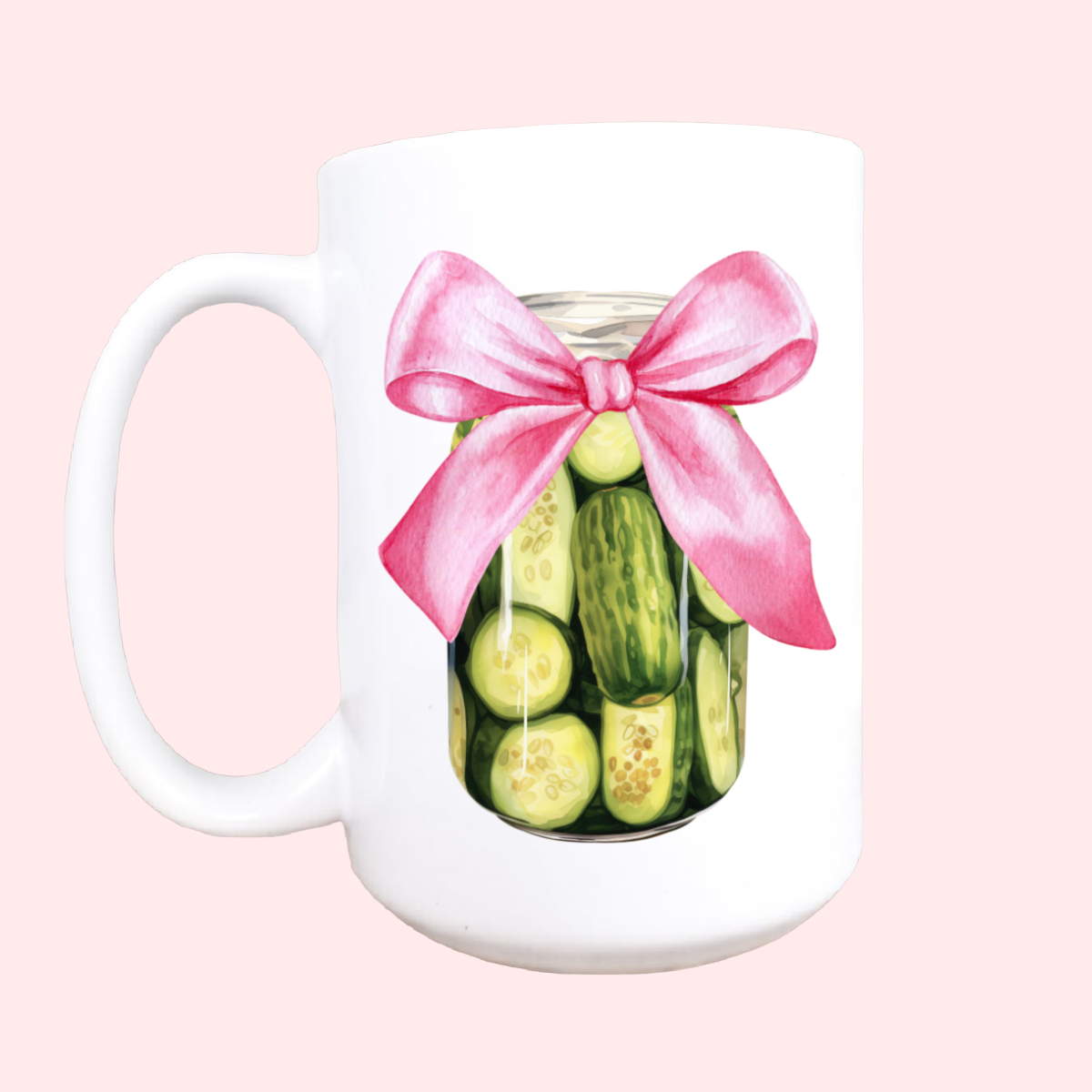 Coffee mug, Pickle mug, cute coffee mug, pickle lover, mug
